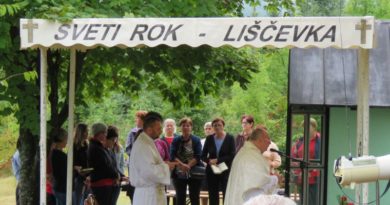 Proslava Svetog Roka na Liščevki Proslava Svetog Roka na Liščevki