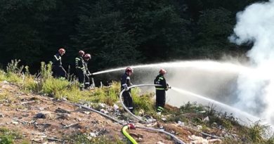 U dvije prometne nesreće bez ozlijeđenih osoba, ogulinski vatrogasci gasili požar na odlagalištu otpada U dvije prometne nesreće bez ozlijeđenih osoba, ogulinski vatrogasci gasili požar na odlagalištu otpada