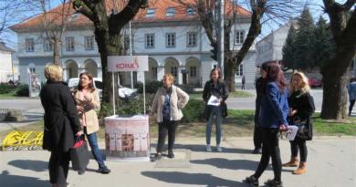 Ženska grupa “Korak” u Ogulinu prezentirala akciju Ženska grupa “Korak” u Ogulinu prezentirala akciju